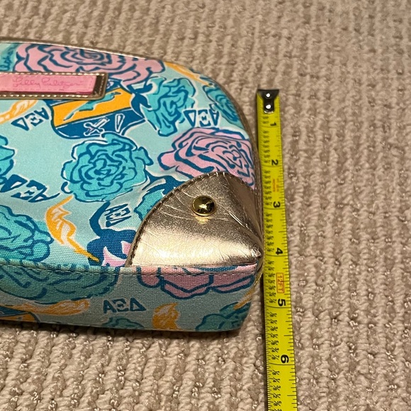 Lilly Pulitzer Sorority Alpha Xi Delta cosmetics/makeup bag - Picture 10 of 11